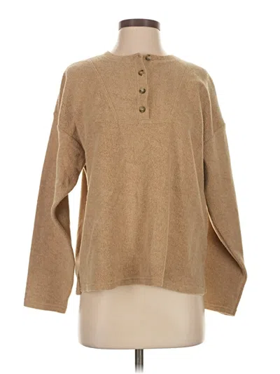 Pre-owned Mwl By Madewell Pullover Sweater In Brown