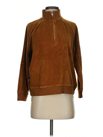 Pre-owned Mwl By Madewell Pullover Sweater In Brown