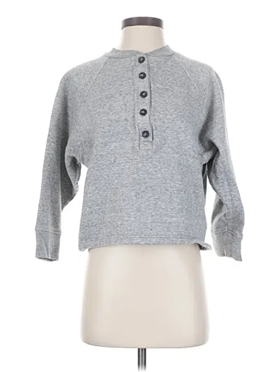 Pre-owned Mwl By Madewell Pullover Sweater In Gray