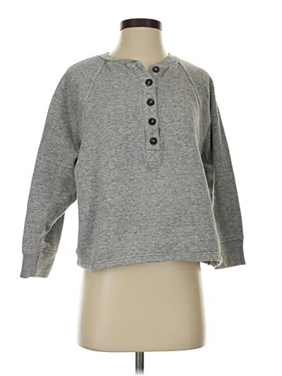 Pre-owned Mwl By Madewell Pullover Sweater In Gray