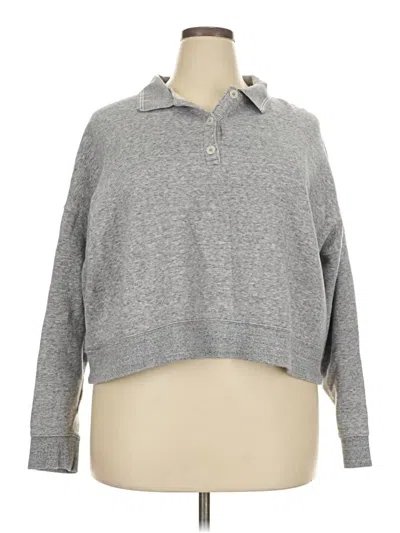 Pre-owned Mwl By Madewell Pullover Sweater In Gray