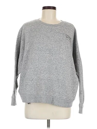Pre-owned Mwl By Madewell Pullover Sweater In Gray