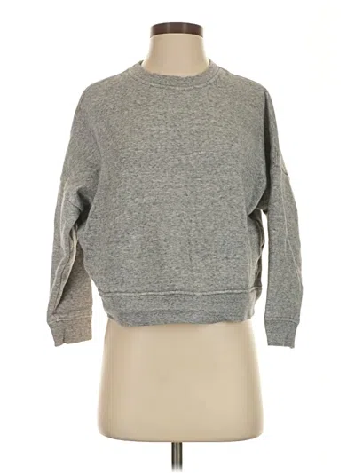 Pre-owned Mwl By Madewell Pullover Sweater In Gray