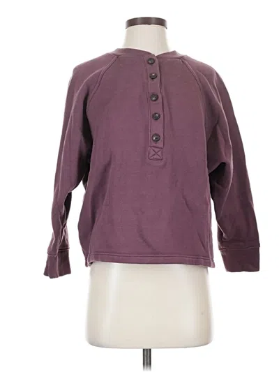 Pre-owned Mwl By Madewell Pullover Sweater In Purple