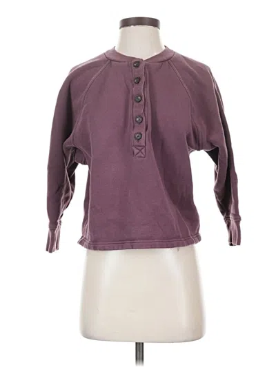 Pre-owned Mwl By Madewell Pullover Sweater In Purple