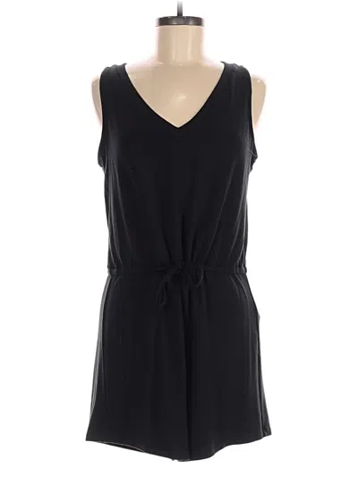 Pre-owned Mwl By Madewell Romper In Black