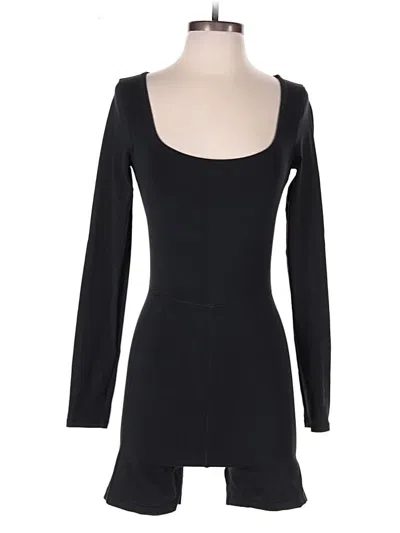 Pre-owned Mwl By Madewell Romper In Black