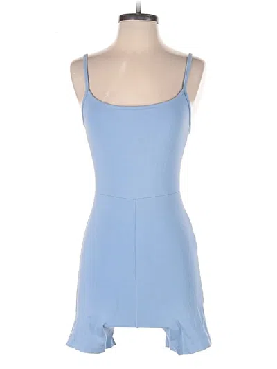 Pre-owned Mwl By Madewell Romper In Blue