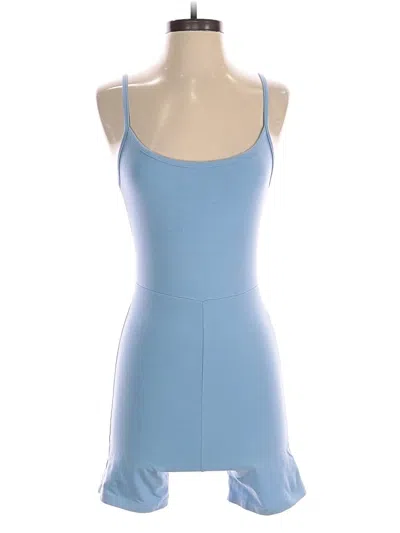 Pre-owned Mwl By Madewell Romper In Blue