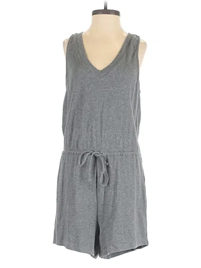 Pre-owned Mwl By Madewell Romper In Gray
