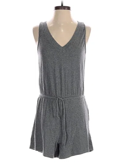 Pre-owned Mwl By Madewell Romper In Gray