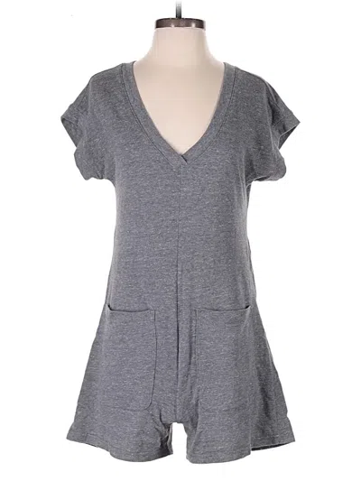 Pre-owned Mwl By Madewell Romper In Gray