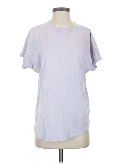 Pre-owned Mwl By Madewell Short Sleeve T-shirt In Purple