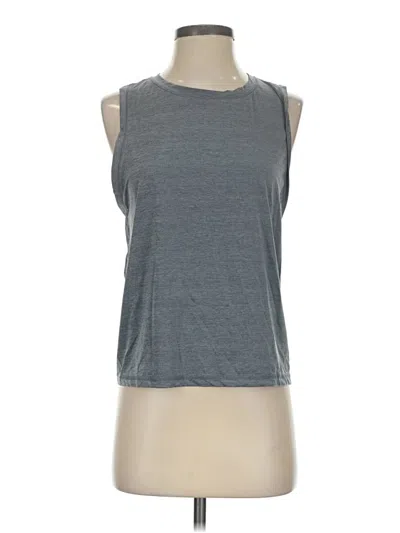 Pre-owned Mwl By Madewell Sleeveless T-shirt In Gray