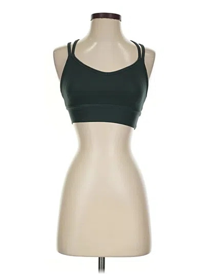 Pre-owned Mwl By Madewell Sports Bra In Green