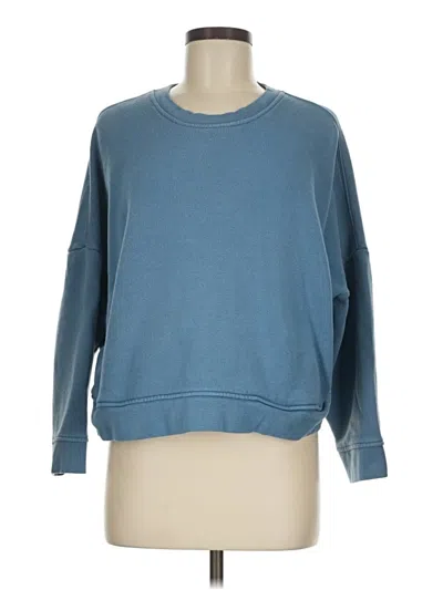 Pre-owned Mwl By Madewell Sweatshirt In Blue