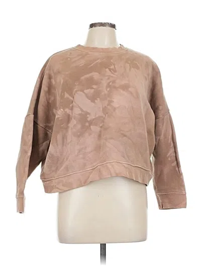 Pre-owned Mwl By Madewell Sweatshirt In Brown