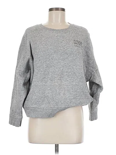 Pre-owned Mwl By Madewell Sweatshirt In Gray