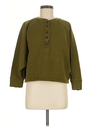 Pre-owned Mwl By Madewell Sweatshirt In Green