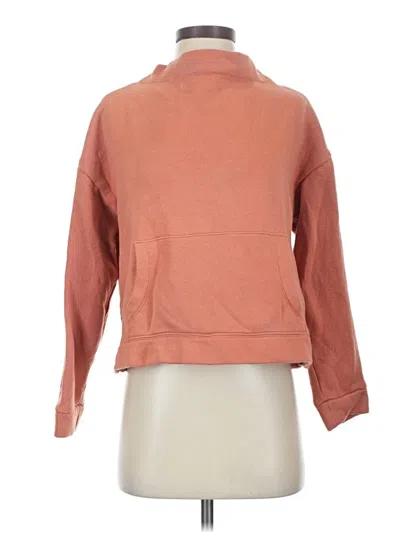 Pre-owned Mwl By Madewell Sweatshirt In Orange