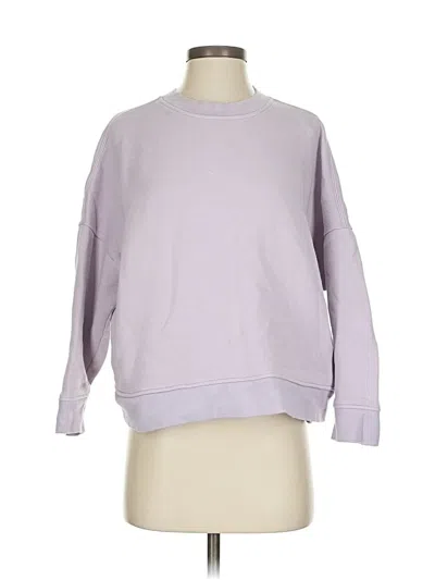 Pre-owned Mwl By Madewell Sweatshirt In Purple