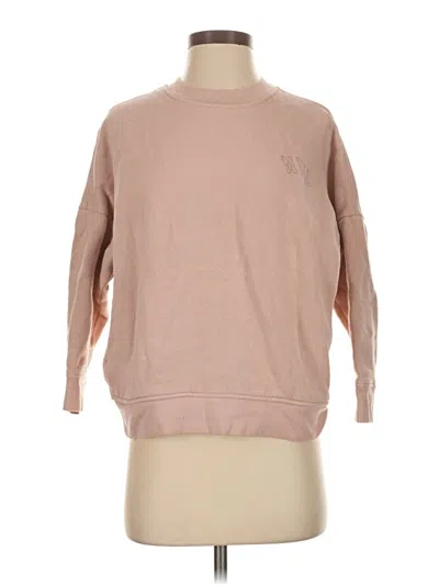 Pre-owned Mwl By Madewell Sweatshirt In Tan
