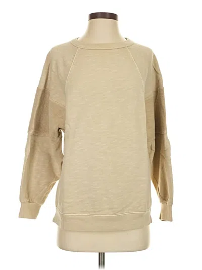 Pre-owned Mwl By Madewell Sweatshirt In Tan