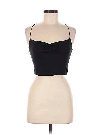 Pre-owned Mwl By Madewell Tank Top Black Strapless Neckline Tops