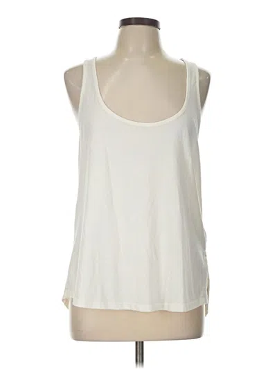 Pre-owned Mwl By Madewell Tank Top Ivory Halter Neckline Tops