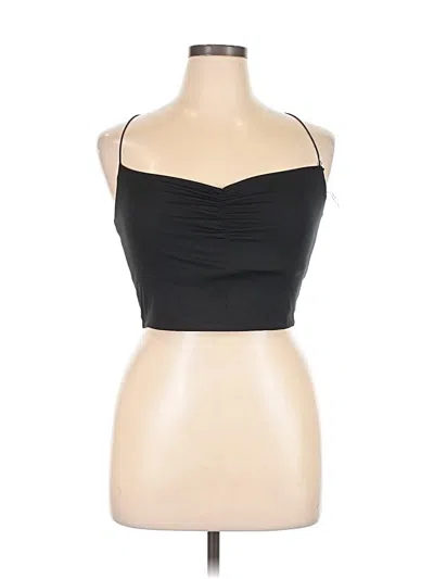 Pre-owned Mwl By Madewell Tube Top Black Strapless Neckline Tops