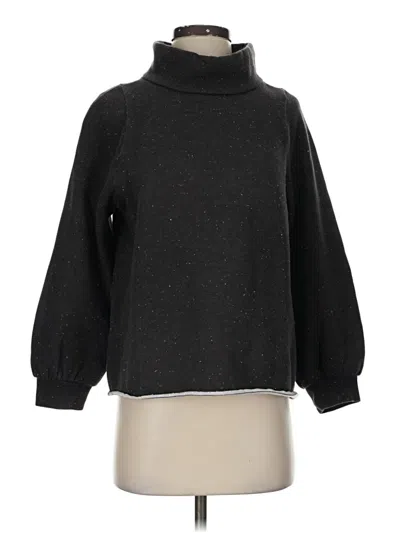 Pre-owned Mwl By Madewell Turtleneck Sweater In Black