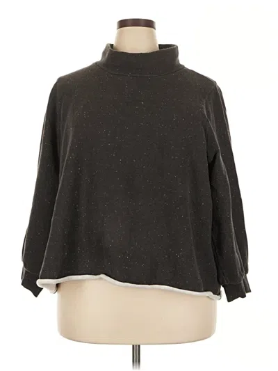 Pre-owned Mwl By Madewell Turtleneck Sweater In Black