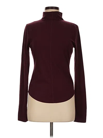 Pre-owned Mwl By Madewell Turtleneck Sweater In Burgundy