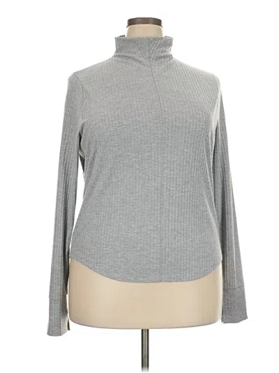 Pre-owned Mwl By Madewell Turtleneck Sweater In Gray