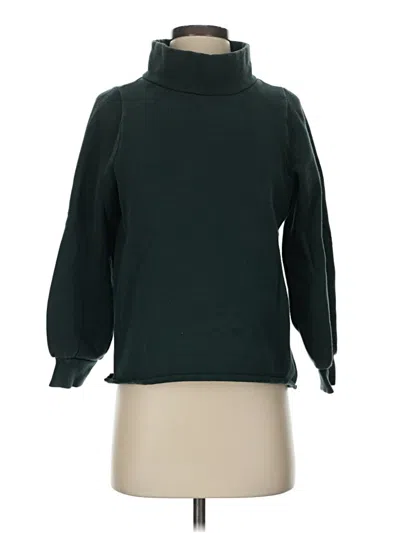 Pre-owned Mwl By Madewell Turtleneck Sweater In Green