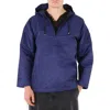 MWORKS MWORKS MEN'S NAVY LIIGHTWEIGHT PULL-ON WINDBREAKER