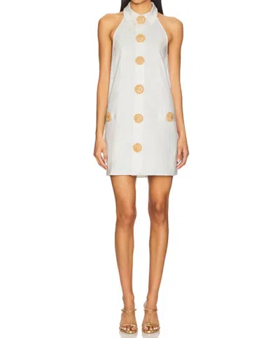My Beachy Side Amber Mini Dress In White