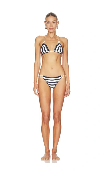 My Beachy Side Bondon Hand-crocheted Bikini In Multi