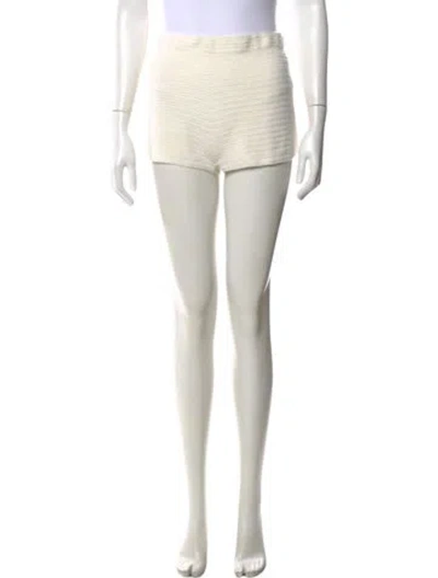 Pre-owned My Beachy Side Mini Shorts In Neutrals