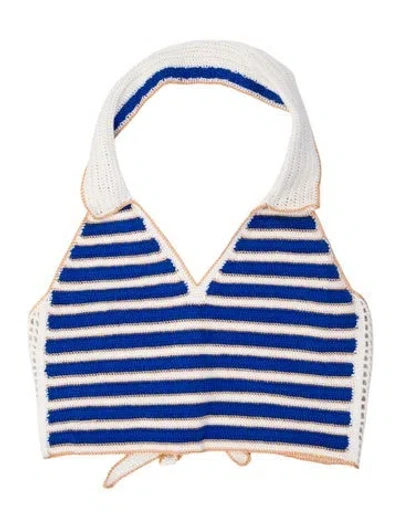 Pre-owned My Beachy Side Striped Cover-up W/ Tags In Multi