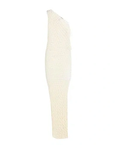 My Beachy Side Woman Maxi Dress Ivory Size L Polyester In Neutral