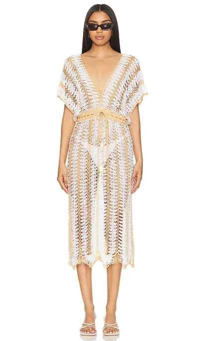 My Beachy Side X Revolve Crochet Midi Dress In | ModeSens