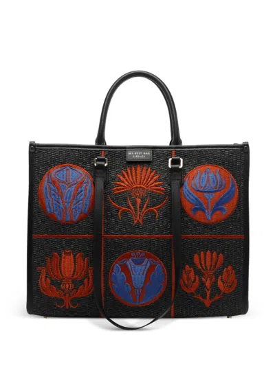 My Best Bag Big Atena Liberty Tote Bag In Animal Print