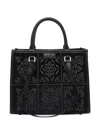 My Best Bag Embossed Panelled Tote Bag In Pink