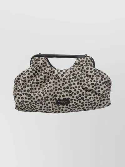 My Best Bag Firenze Animal Print Leather Cross-body Satchel