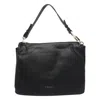 My Best Bag Firenze Leather Shoulder Bag Adaptable Strap In Black