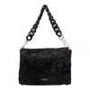 My Best Bag Firenze Luxe Shoulder Bag Detachable Strap In Black