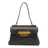 My Best Bag Firenze Versatile Leather Shoulder Bag And Strap In Burgundy