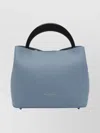 My Best Bag Firenze Leather Shoulder Bag Removable Strap In Blue