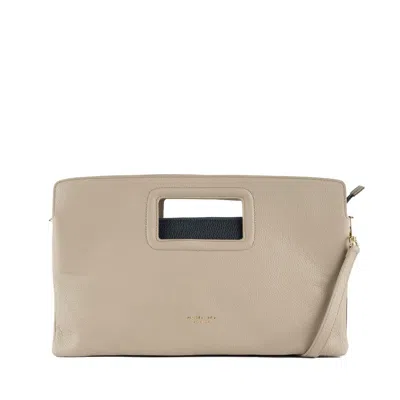 My Best Bag Firenze Viktoria Handbag In Beige, Black